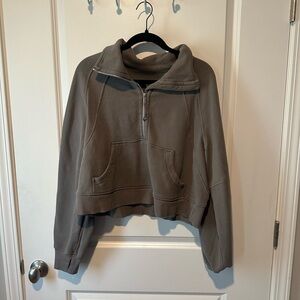 Lululemon Funnel neck scuba